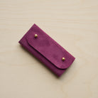 Plum Purple sewing needle case.