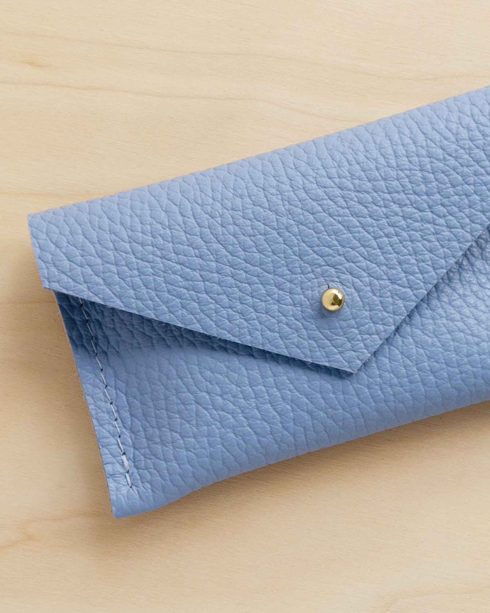 Powder Blue Card Holder.