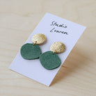 Pili Pop Earrings in Mint green