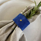 Ultramarine napkin ring.