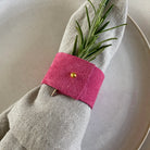 Fuchsia Pink napkin holder.