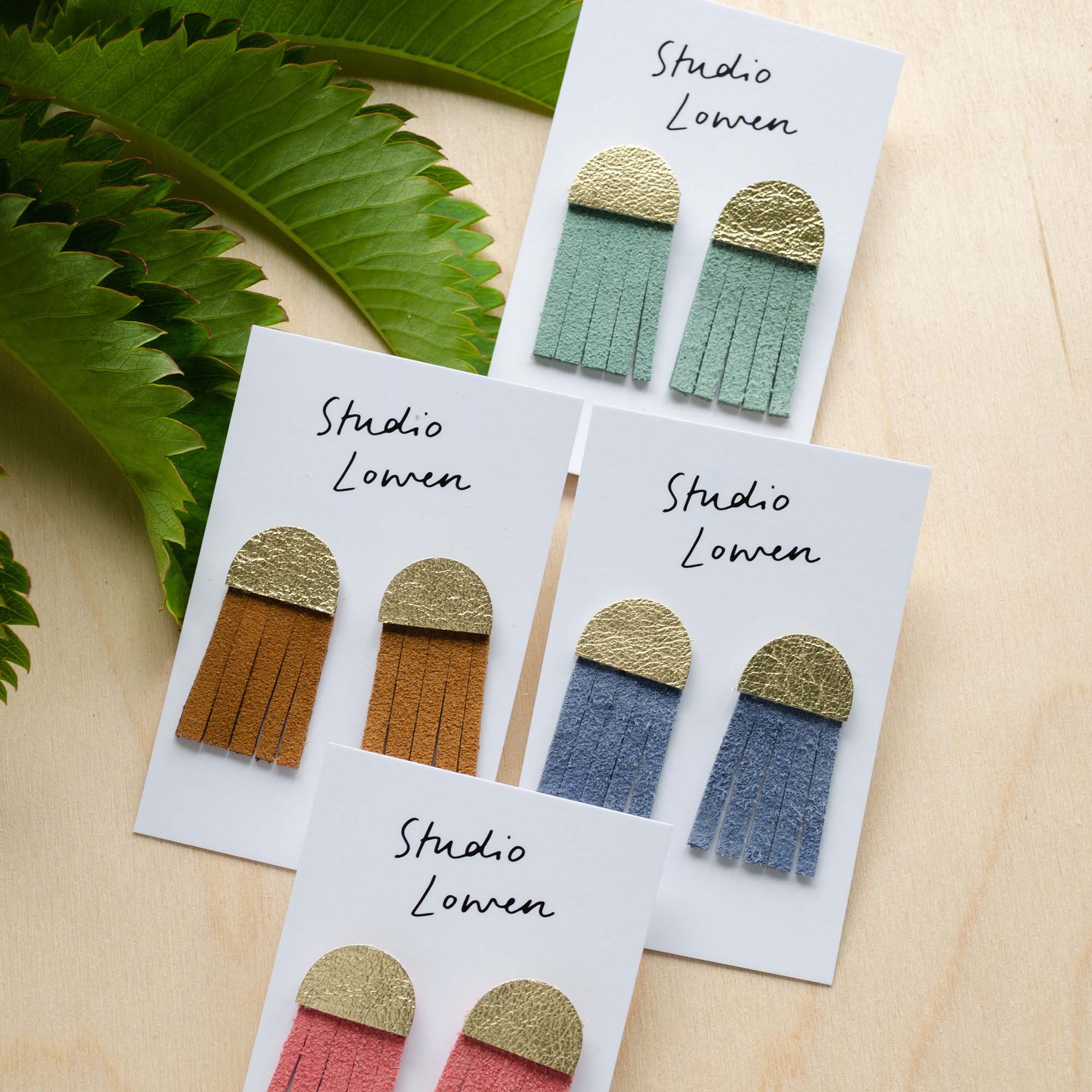 The Jellyfish Tassel Earring