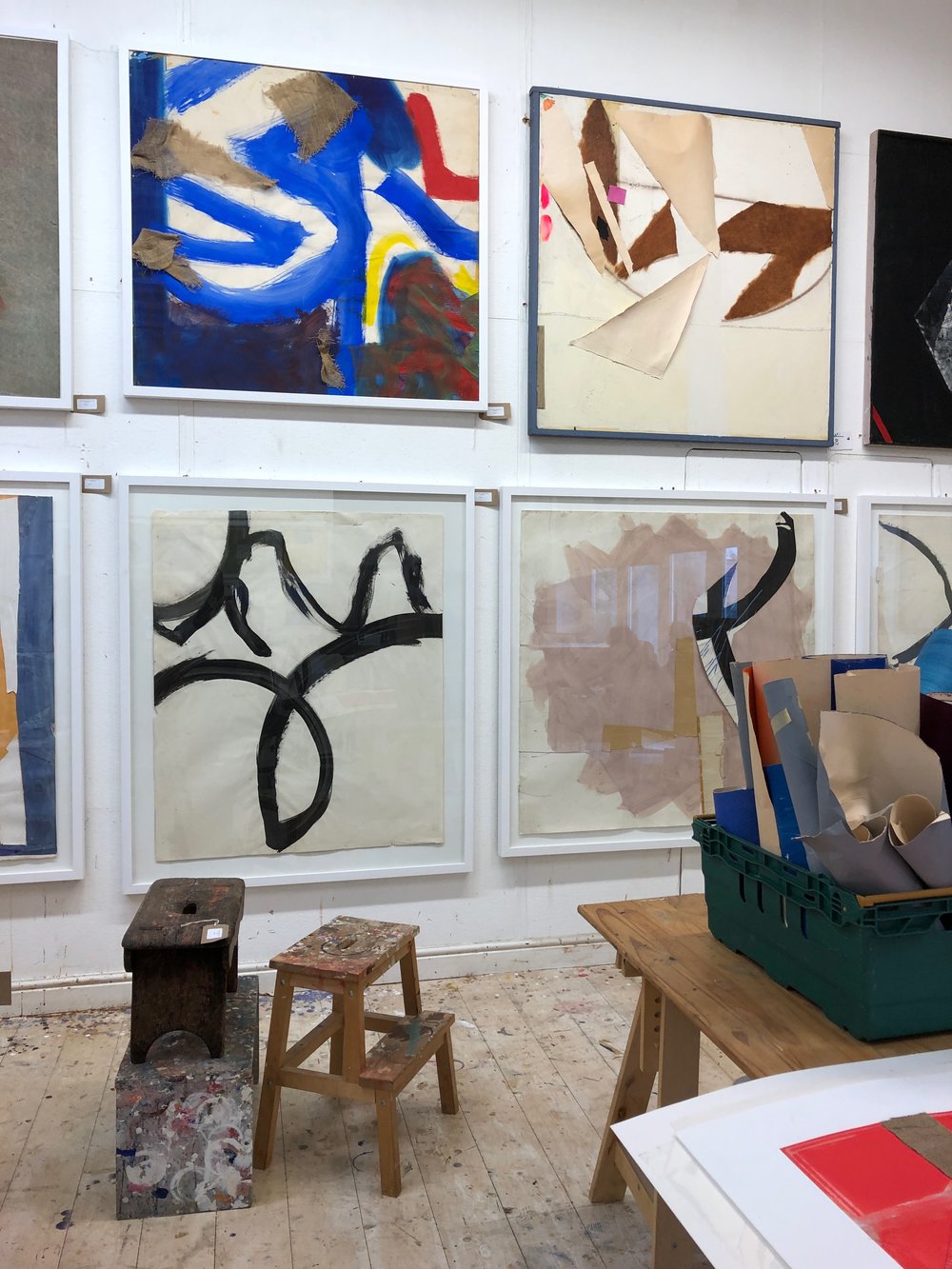 A look around the studio of St Ives artist Sandra Blow