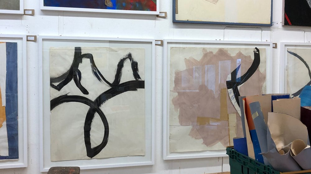 A look around the studio of St Ives artist Sandra Blow
