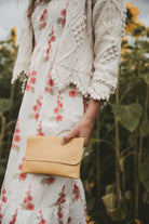 Mustard Yellow Clutch Bag