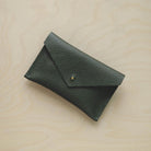 Pine Green Leather everyday purse