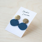 Bili Pop Earrings in Cobalt Blue