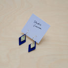 Lia Hoop Earrings in Ultramarine Blue