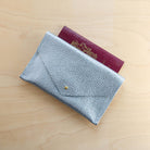 Metallic Diamond passport pouch 