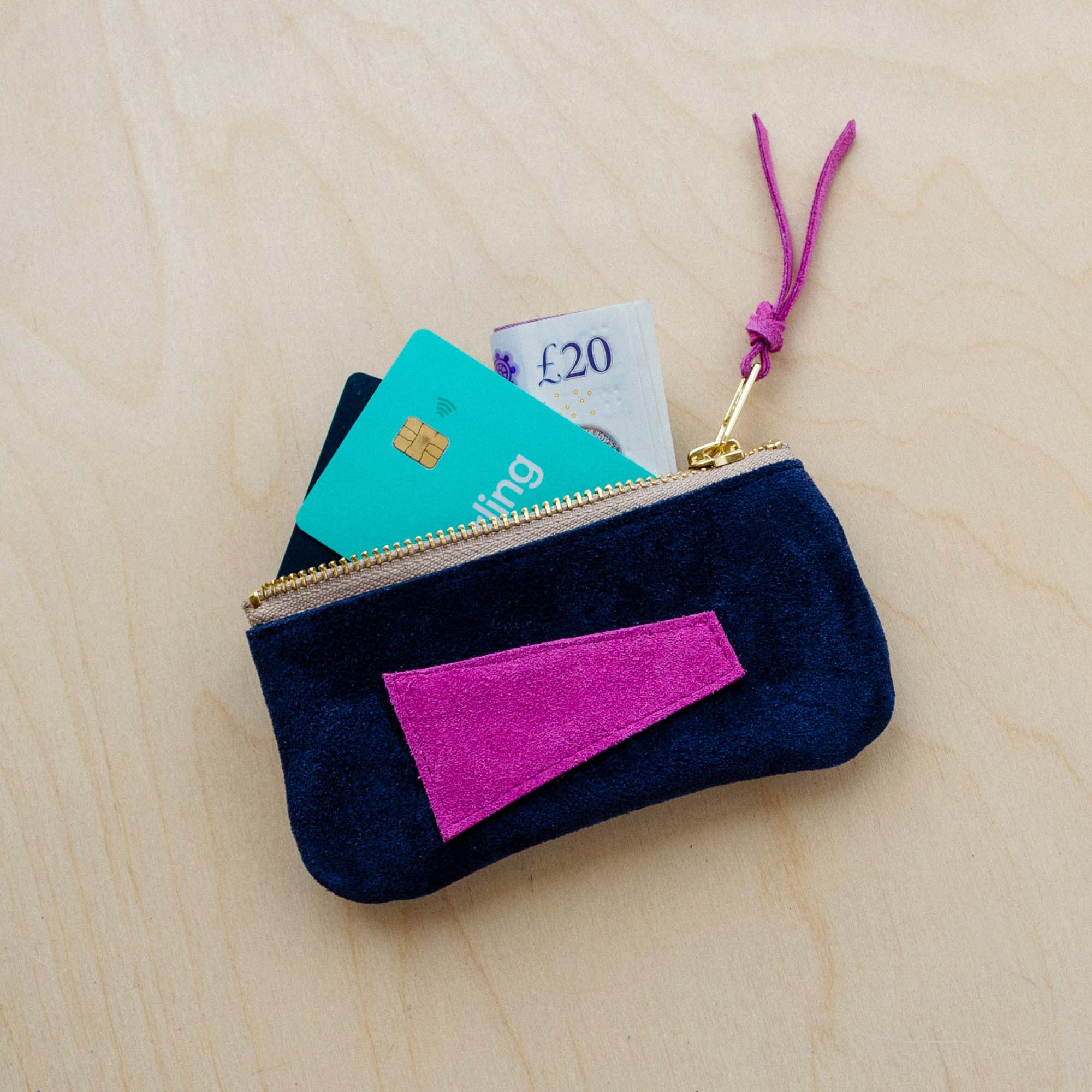 ★JILL STUART★NYLON RIBBON POINT ZIPPER COIN PURSE Abstract Zip Coin Purse – Studio Lowen