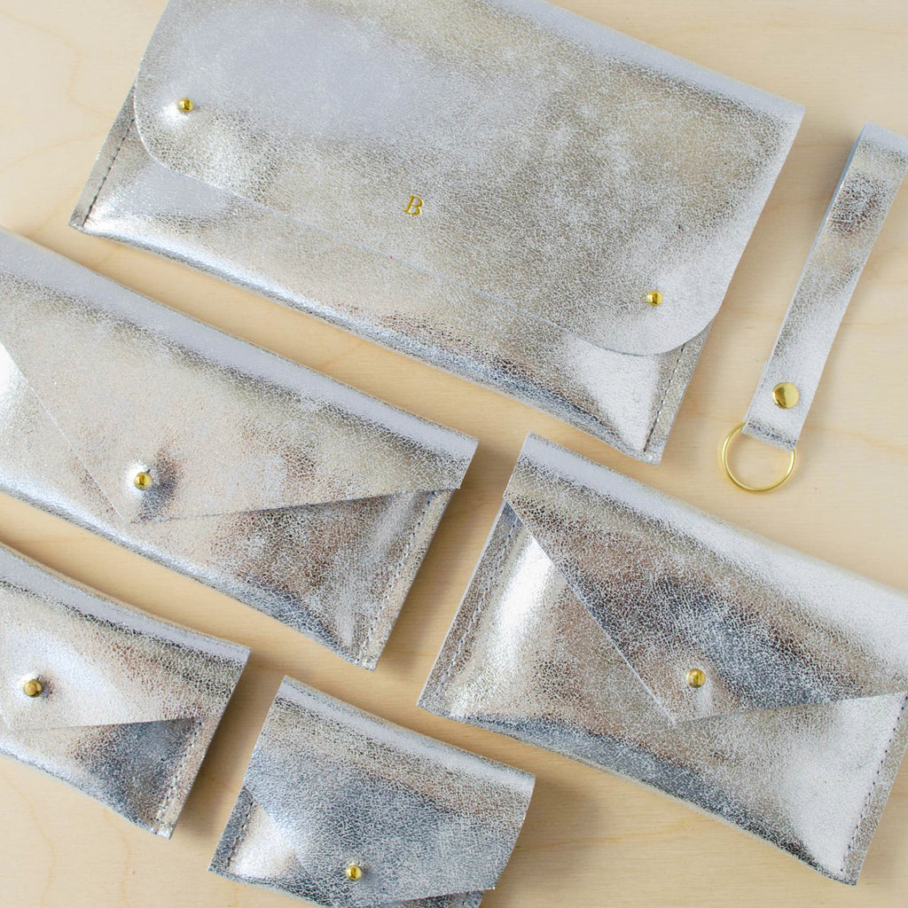 Silver Leather Accessories