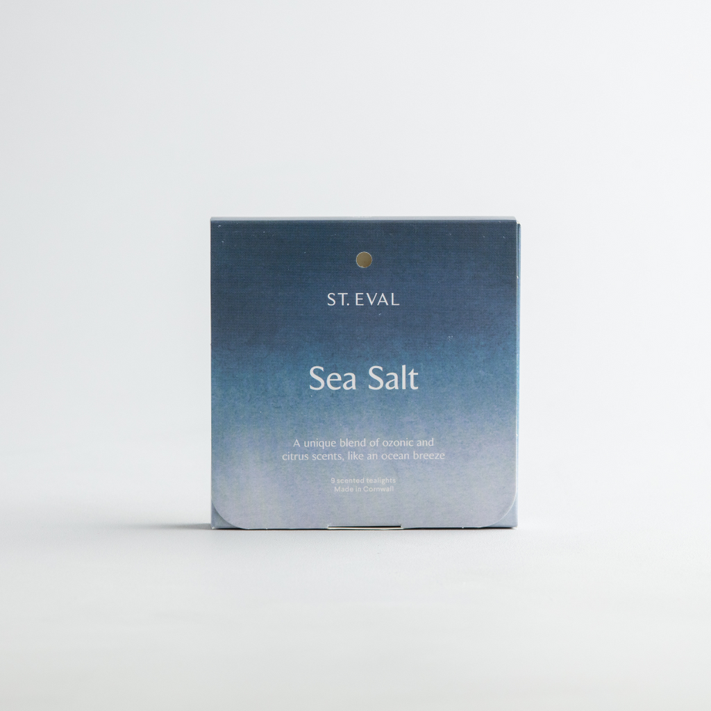 St Eval Sea Salt Tea Lights - Coastal Collection